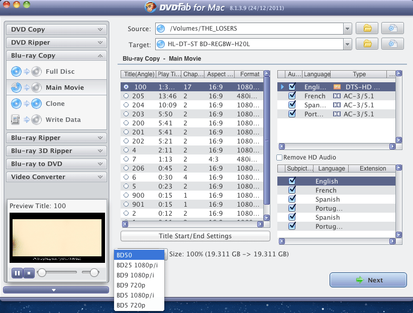 Top 5 Best Bluray to iPad Converters For Mac
