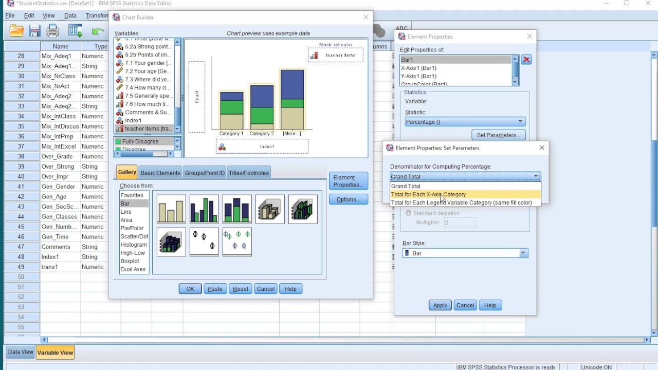 Spss Stacked Bar Chart Multiple Variables 2023 Multiplication Chart