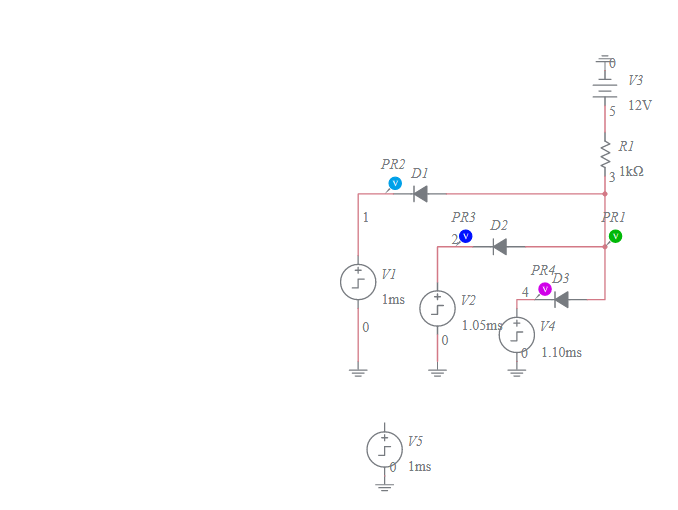 AND Gate (Diodes) Multisim Live