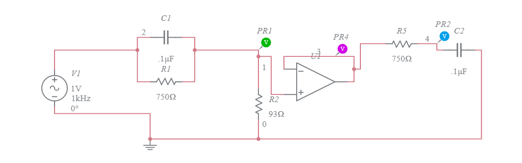 Pre and De-emphasis - Multisim Live