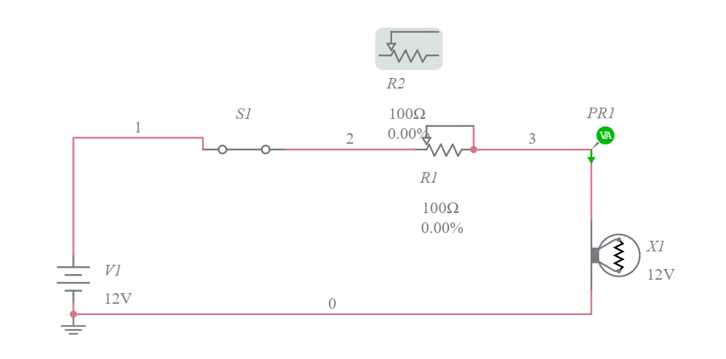 Variable Resistor Multisim Live