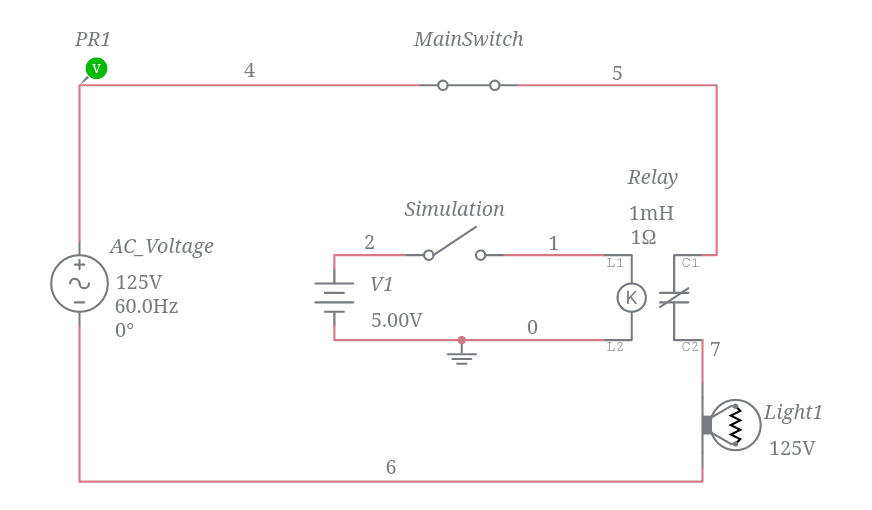 Switch and relay (1) Multisim Live