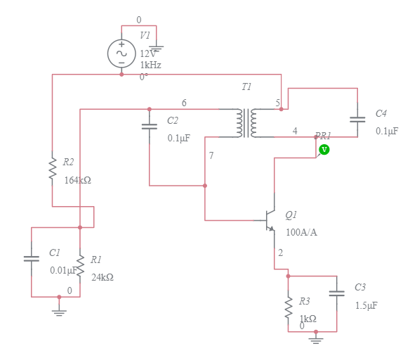 222011_Tuned Collector Oscillator - Multisim Live