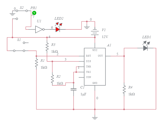water level indicator Multisim Live