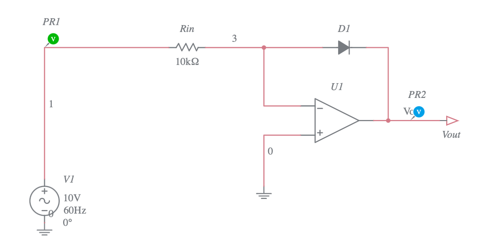 Logarithmic Amplifier (1) Multisim Live
