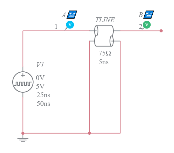 open circuit load Multisim Live