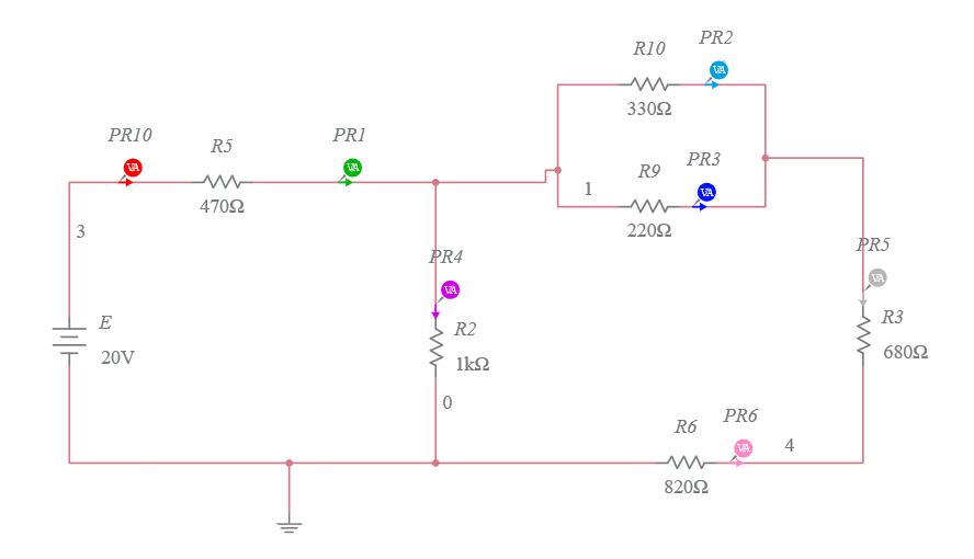 Series Parallel Circuits II A Multisim Live