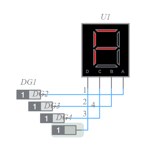 7 Segment Hex Display Multisim Live