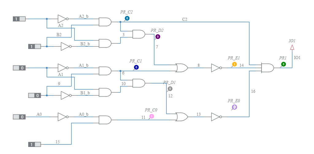 Redesign Logic Lab 2 Multisim Live