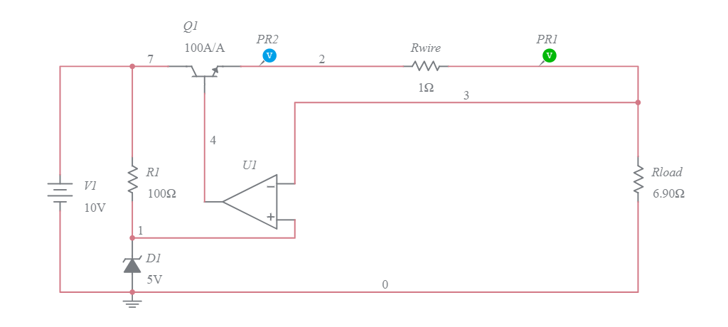 4-wire Power Supply - Multisim Live