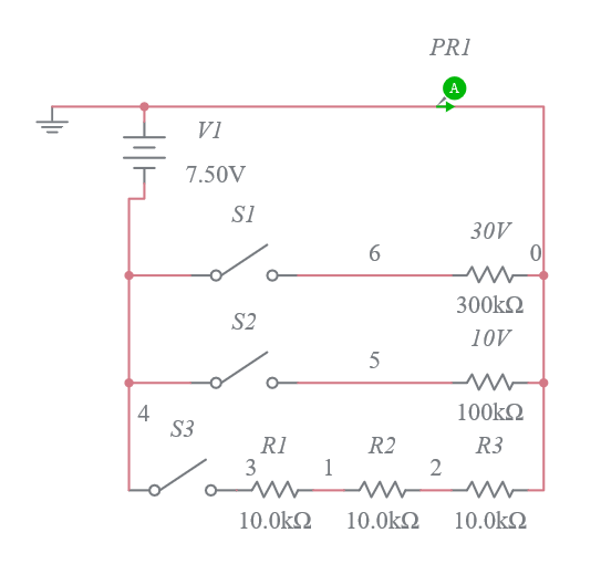 Voltmeter Multisim Live