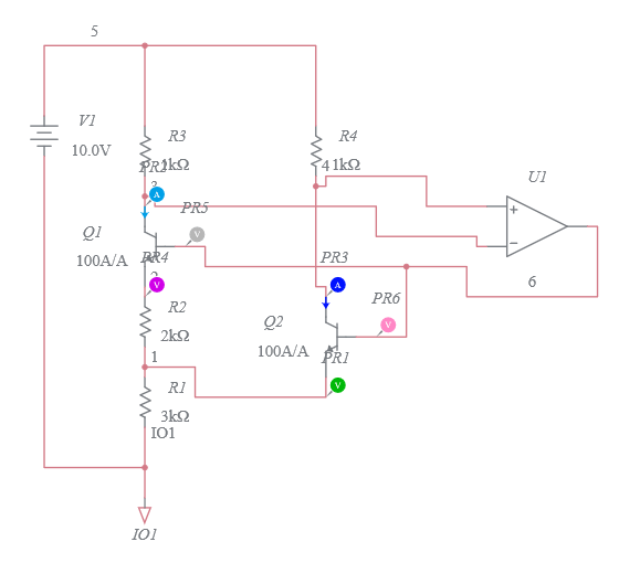temperature sensor Multisim Live