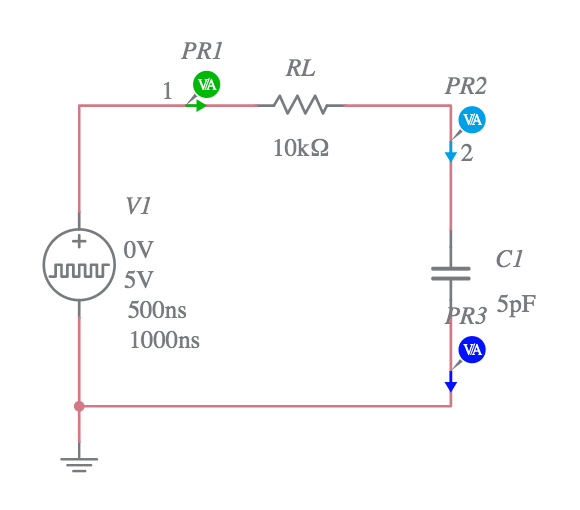 Pulse voltage Multisim Live