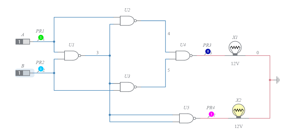 Circuit Diagram Of Half Adder Using Nand Gate - Circuit Diagram