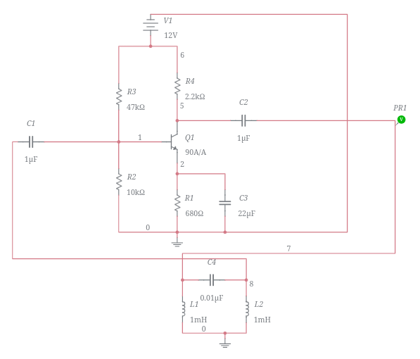 HARTLEY OSCILLATOR Multisim Live