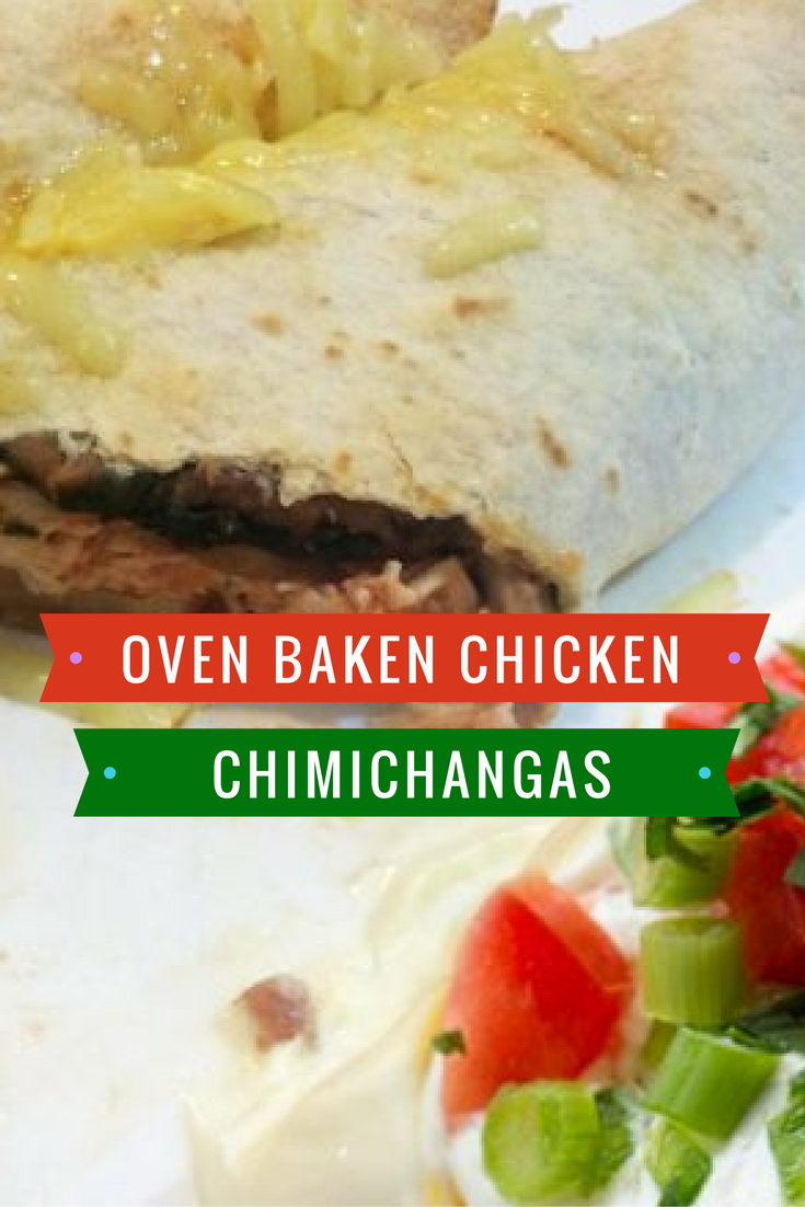 Oven Baked Chicken Chimichangas Recipe Mumslounge