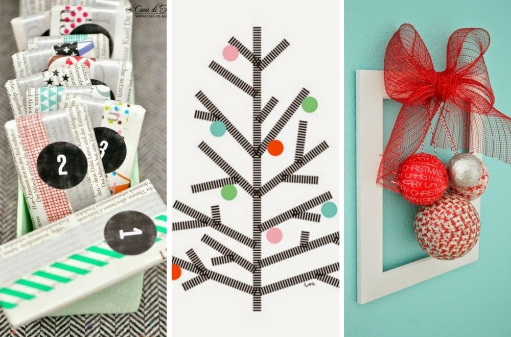 Christmas Washi Tape Craft Ideas Mums Make Lists Christmas Hacks