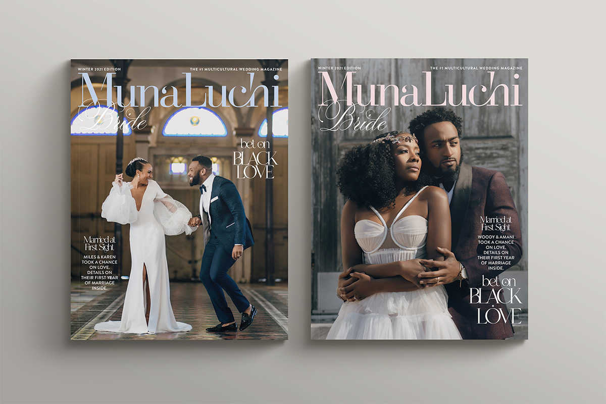 Winter 2021 Covers featuring Married at First Sight Season 11 couples
