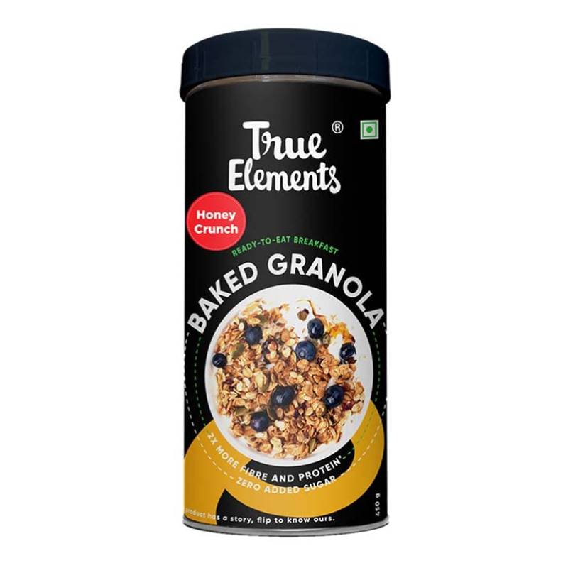 True Elements Baked Granola Honey Crunch (450 g) Send Gifts and Money