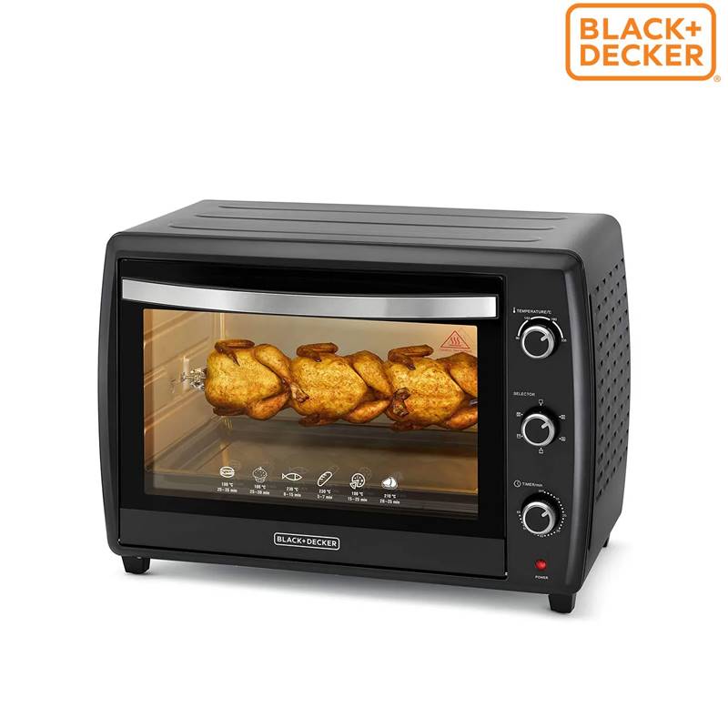 Black+Decker Double Glass Toaster Oven 70 L (TRO70RDGB5) Send Gifts
