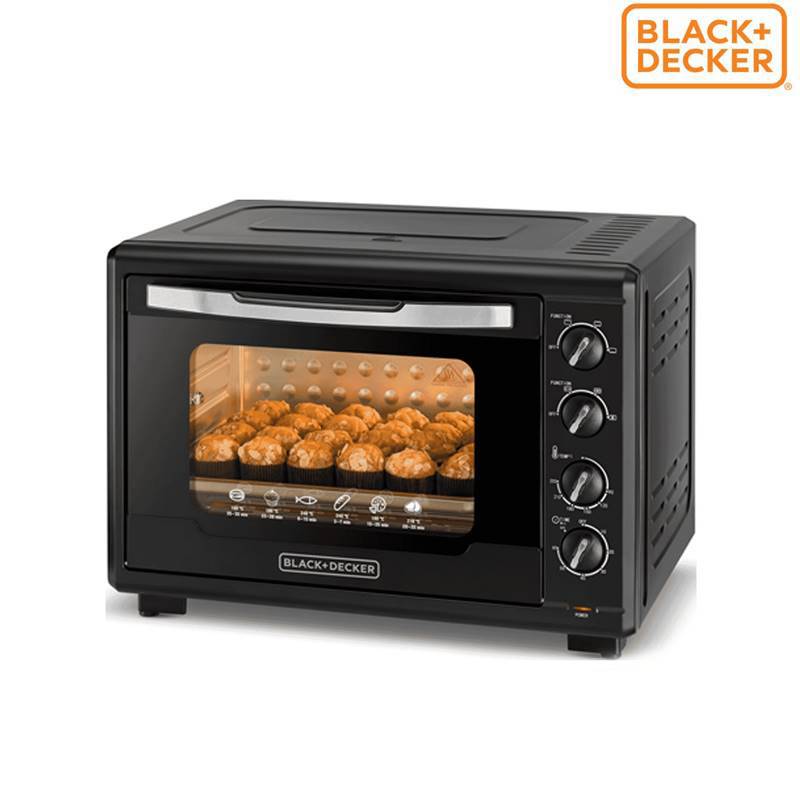 Black+Decker Double Glass Toaster Oven 55 L (TRO55RDGB5) Send Gifts