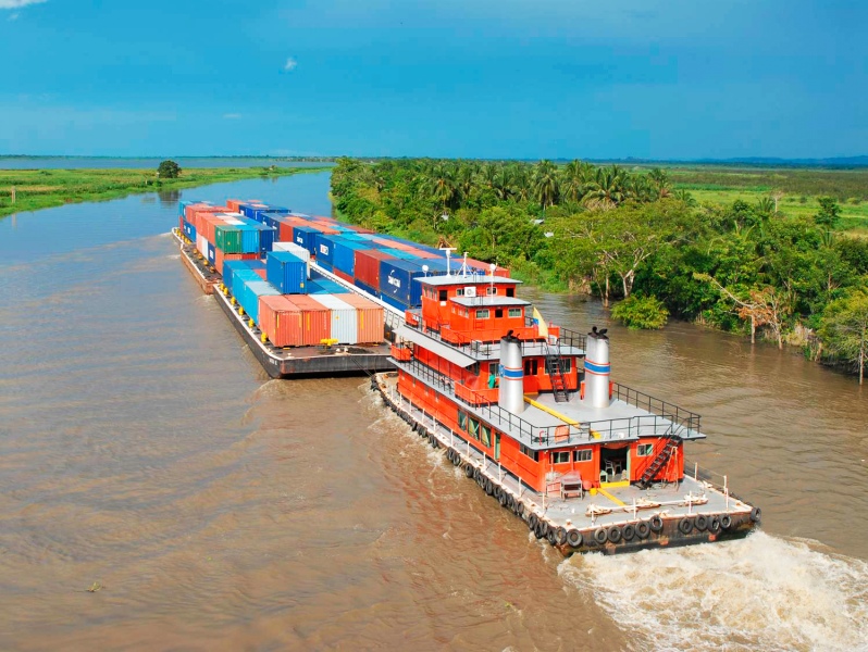 Las ventajas del transporte fluvial para la economía de Colombia