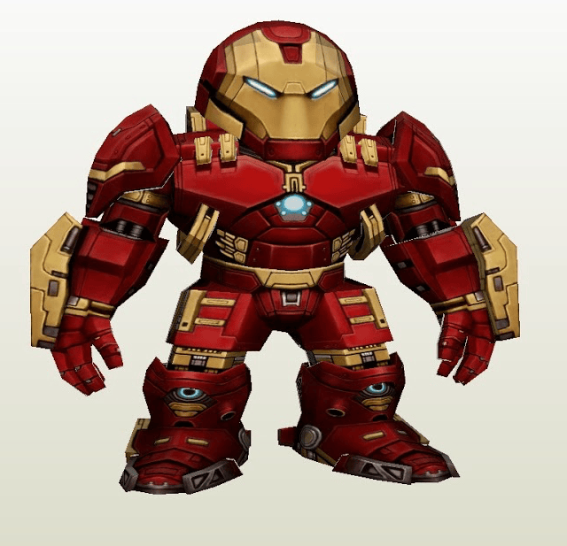 Hulkbuster Papercraft