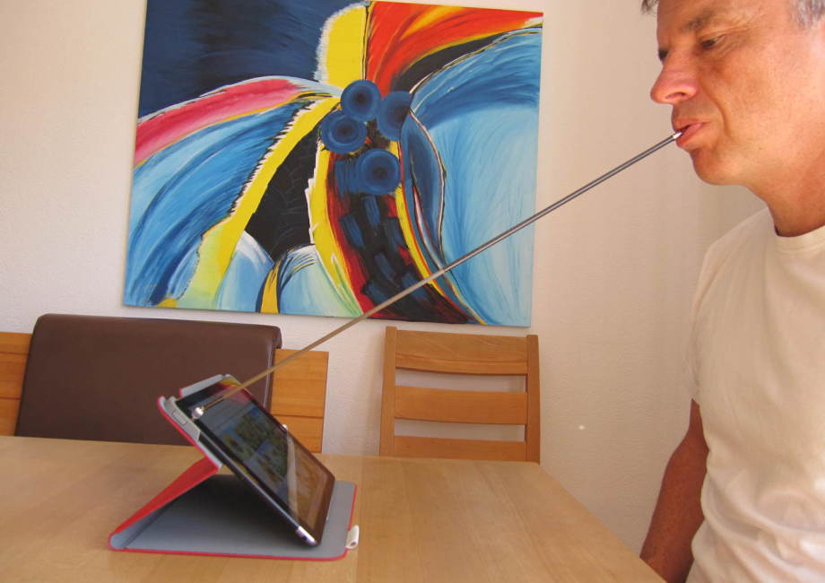 Mundstab Mouthstick iPad Mundstab Stylus Mouthstick