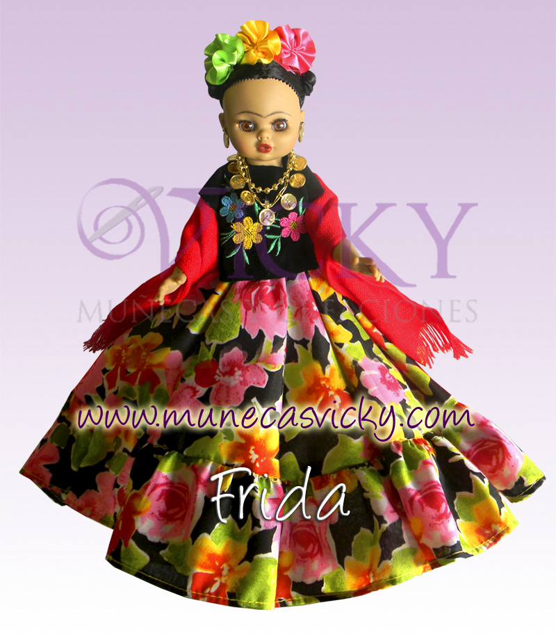 Muñeca Regional: Frida | Muñecas Vicky