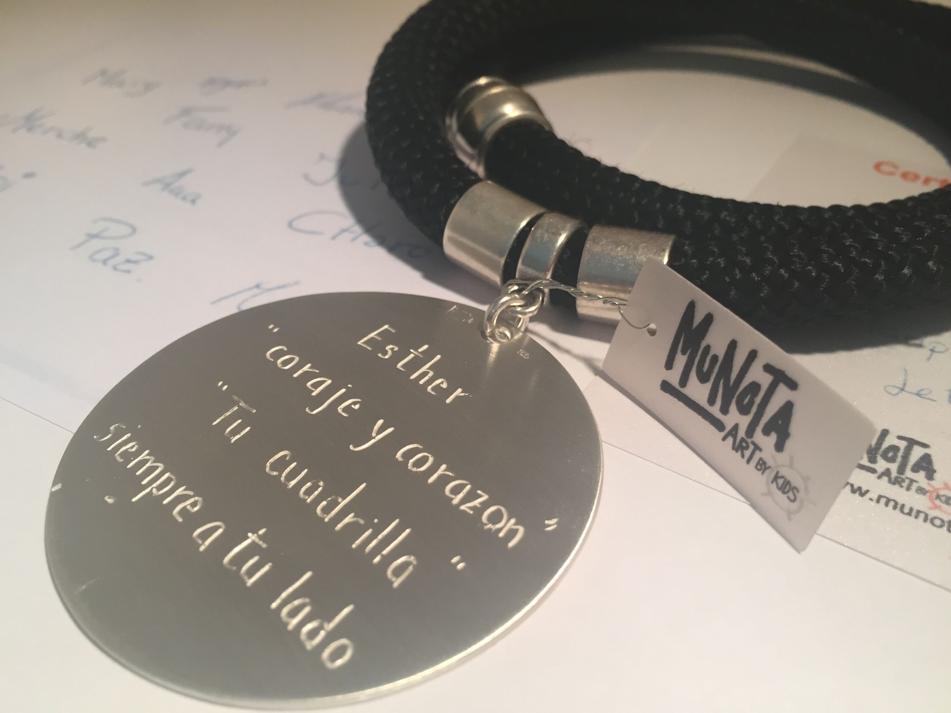 Regalos jubilación personalizados en joyas de plata MUNOTA