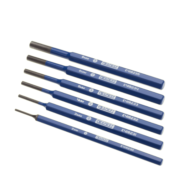 6 PIECE DRIFT PUNCH SET 2 8MM E418226 Munster Tool Co.