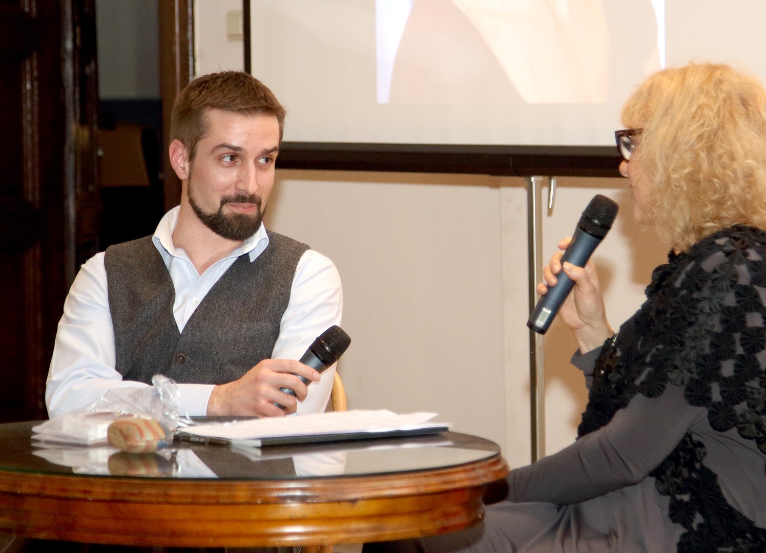 Leonard Jakovina i Vesna Ledić (snimio: Vedran Benović)