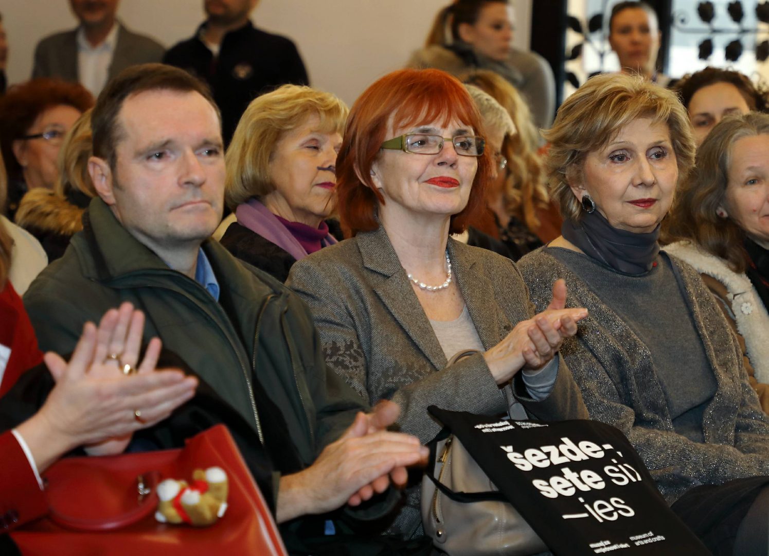 Veljko Mihalić, Vesna Kusin, Seadeta Midžić; Foto: Vedran Benović