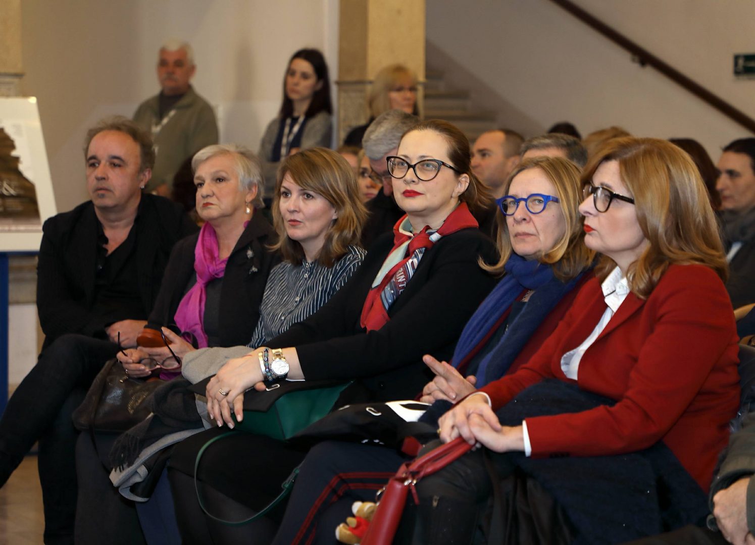 Hrvoje Horvat, Marija Tonković, Nina Simončić, Alma Kulenović Mujić, Nataša Jovičić, Ana Lederer; Foto: Vedran Benović