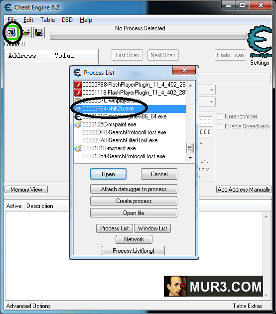 Cheat Engine 6.2 – A – mur3.com