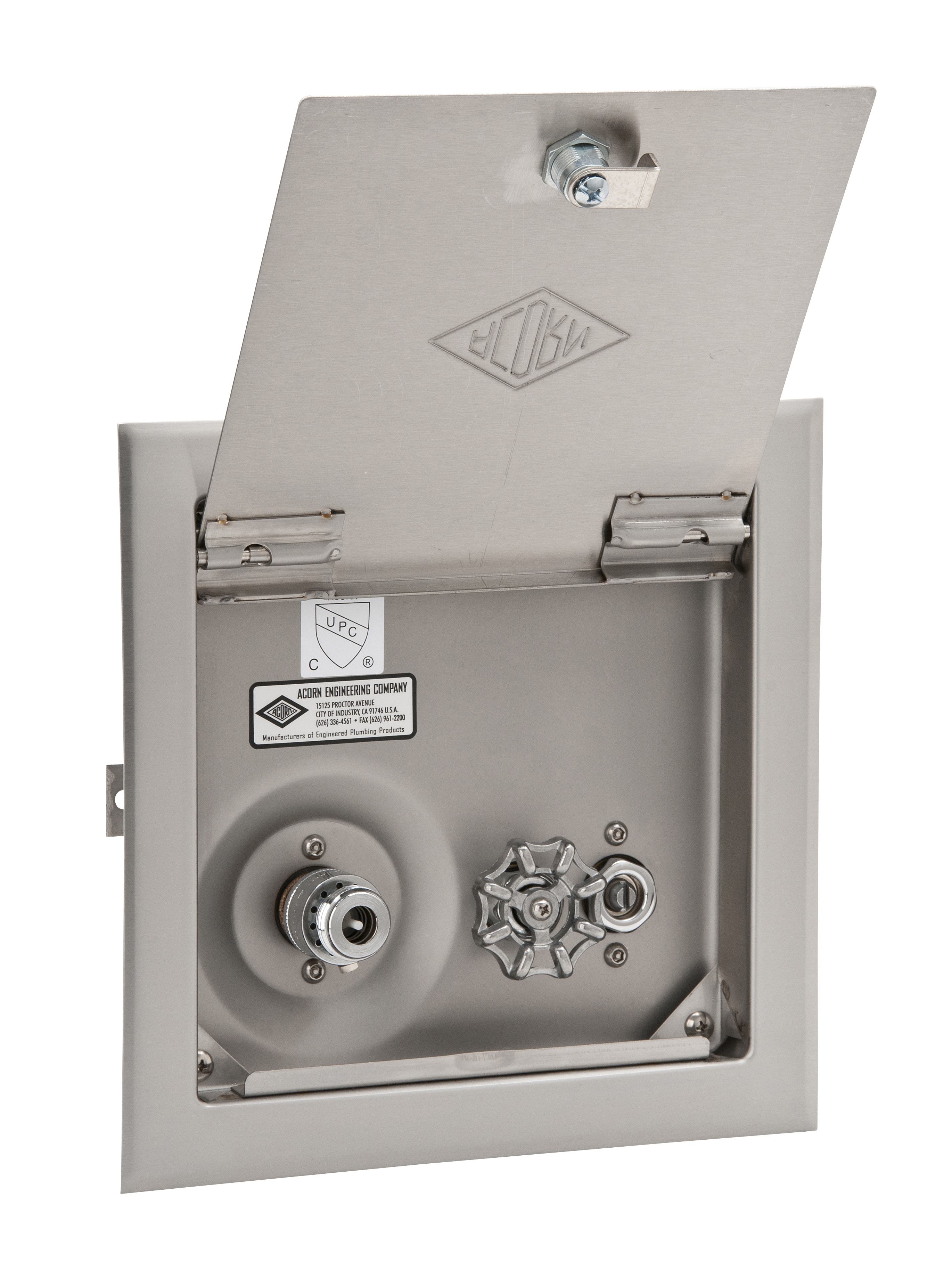 Single Temperature Stainless Steel Hose Box 8140 Series Murdock