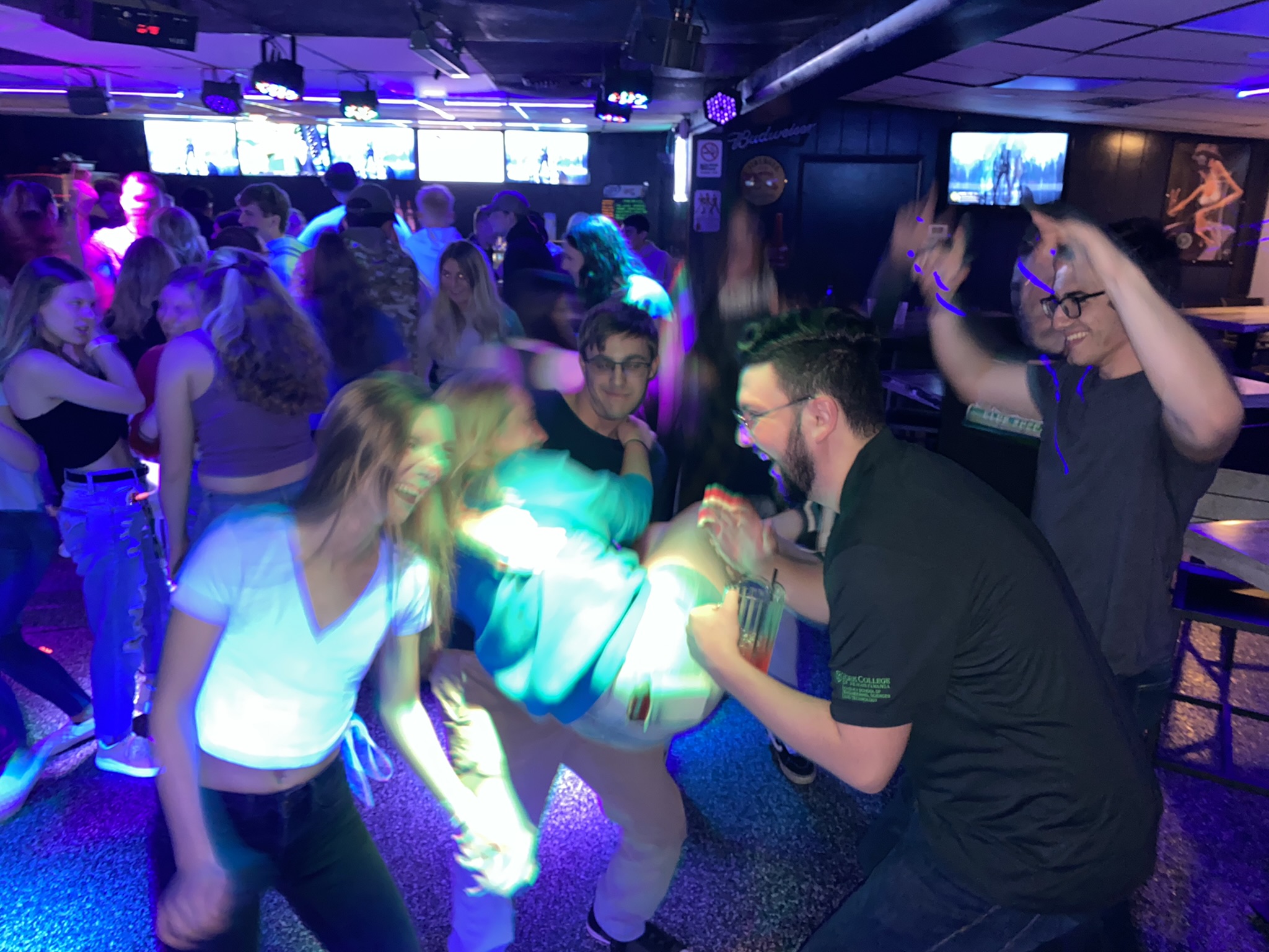 Back Bar Night Club Murphs Study Hall