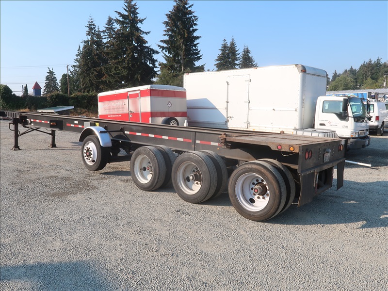 2010 BUSBY B11CF5326 QUAD/A CHASSIS TRAILER KENMORE HEAVY EQUIPMENT