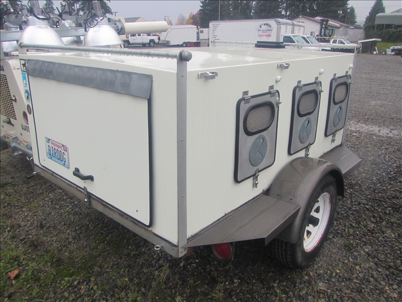 1994 HOME MADE DOG KENNEL TRAILER KENMORE HEAVY EQUIPMENT