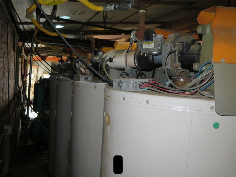 LOT, (4) AO SMITH BTH19901 CYCLONE XF, 230GAL PROPANE WATER HEATERS