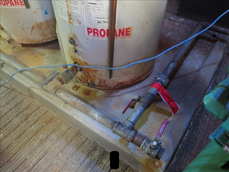 LOT, (4) AO SMITH BTH19901 CYCLONE XF, 230GAL PROPANE WATER HEATERS