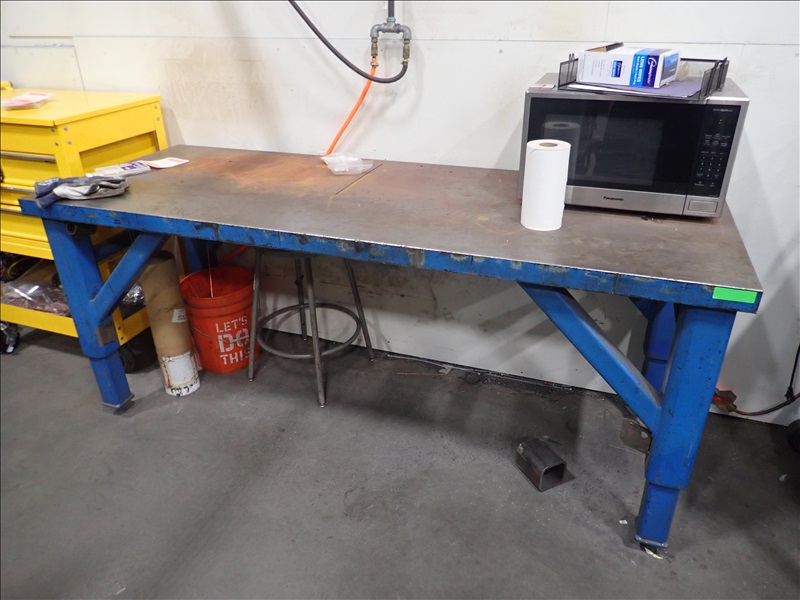 30"X80"X2" STEEL FAB TABLE HYDRO SYSTEMS USA INC. ONLINE AUCTION