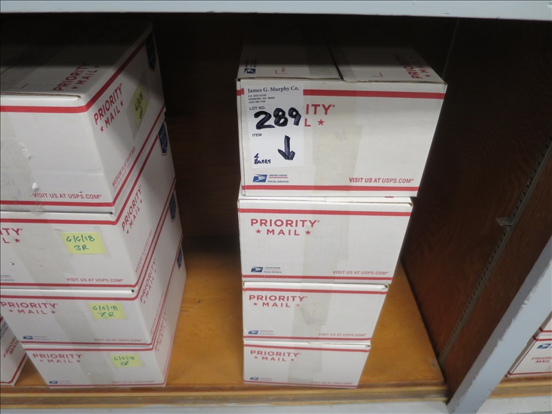 LOT, ASSORTED USED US & FOREIGN BULK STAMPS IN THESE (4) BOXES STAMP