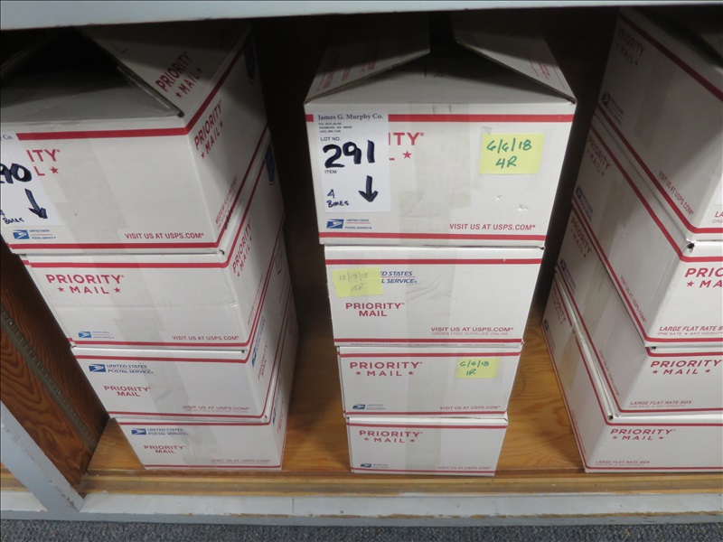 LOT, ASSORTED USED US & FOREIGN BULK STAMPS IN THESE (4) BOXES STAMP