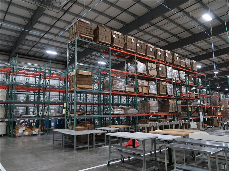 APPROX. (317) SECTIONS OF INDUSTRIAL PALLET RACKING TC HEALTHCARE