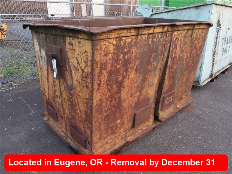 METAL SCRAP BIN WESTERN PANEL MANUFACTURING, INC. DAY 1 LIVE