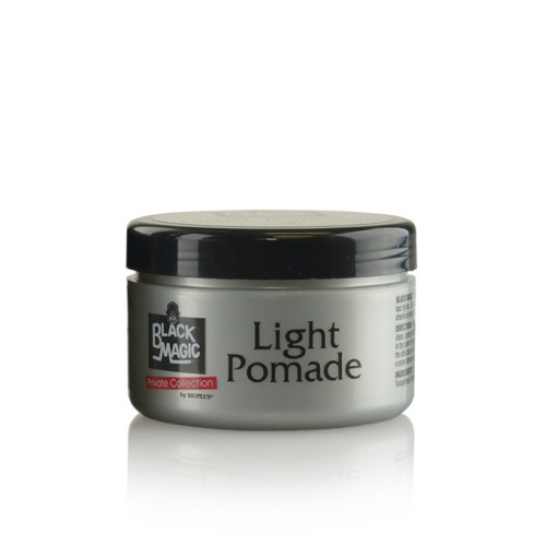 black magic light hair pomade