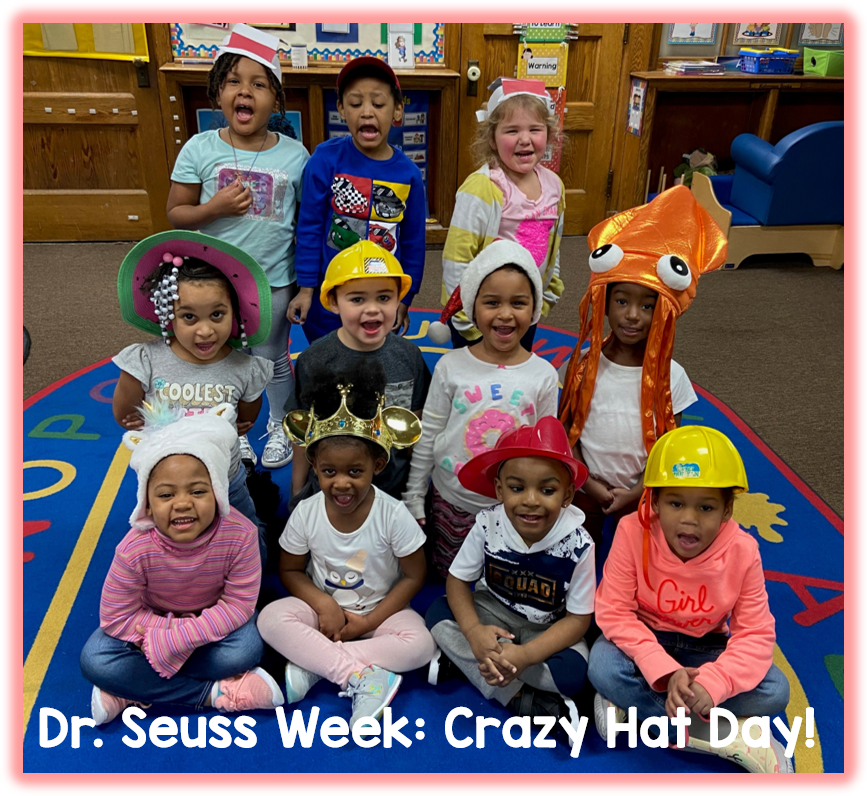 Dr. Seuss Week Crazy Hat Day!!