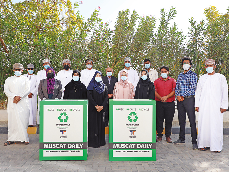 Al Tasnim Enterprises joins Muscat Daily Recycling Drive Muscat Daily