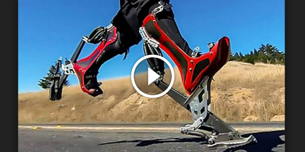 FASTEST MAN ON EARTH? The Bionic Running Boots Enable You To Run At 25